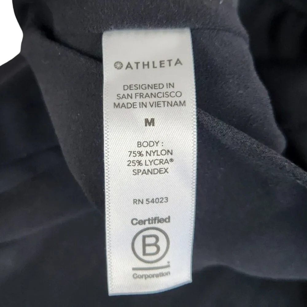 Athleta Women's Salutation High Rise Jogger Powervita Black Medium - Picture 8 of 8